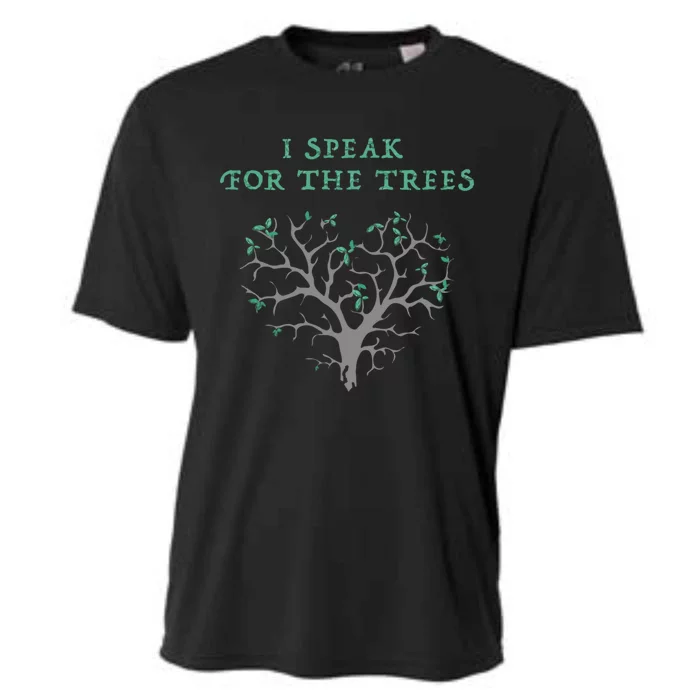 I Speak For The Tree Gift Cooling Performance Crew T-Shirt