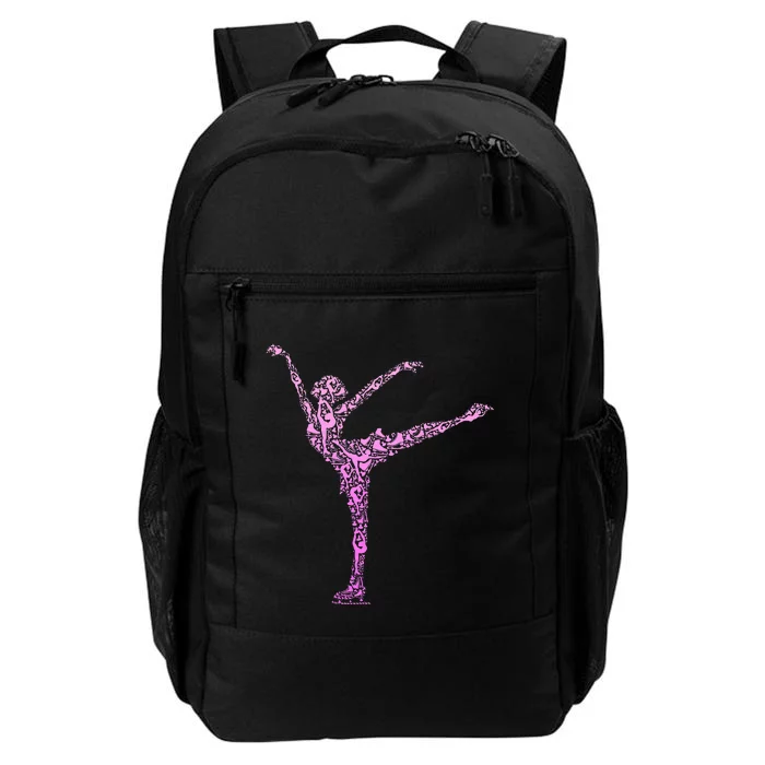 Ice Skating Figure Skater Daily Commute Backpack