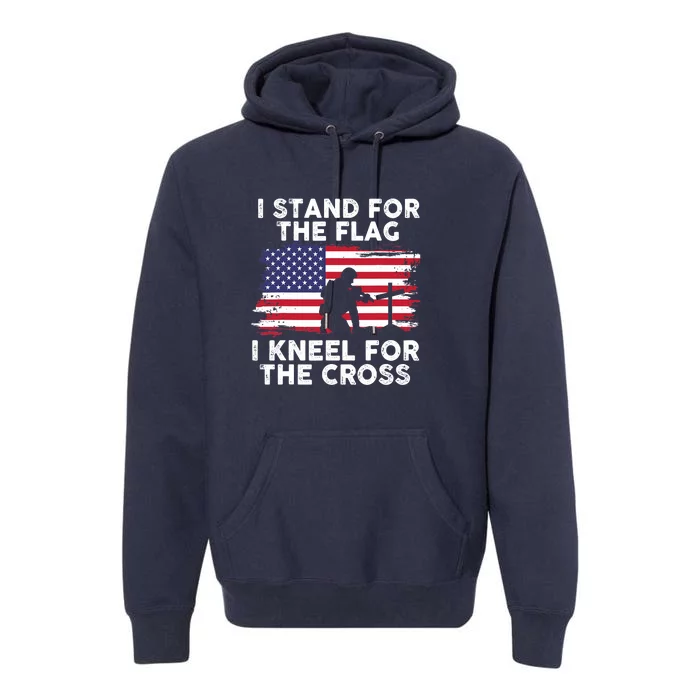 I Stand For The Flag Memorial Day For 4th Of July Premium Hoodie