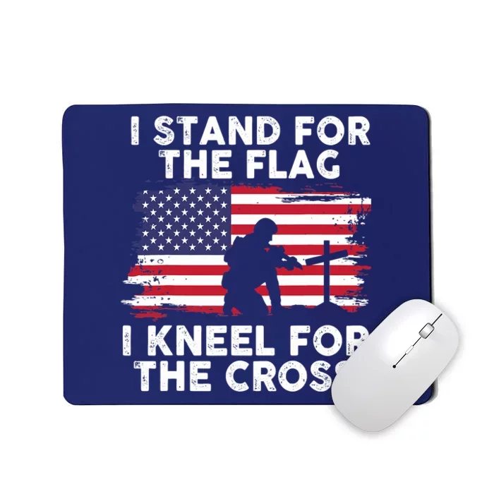 I Stand For The Flag Memorial Day For 4th Of July Mousepad