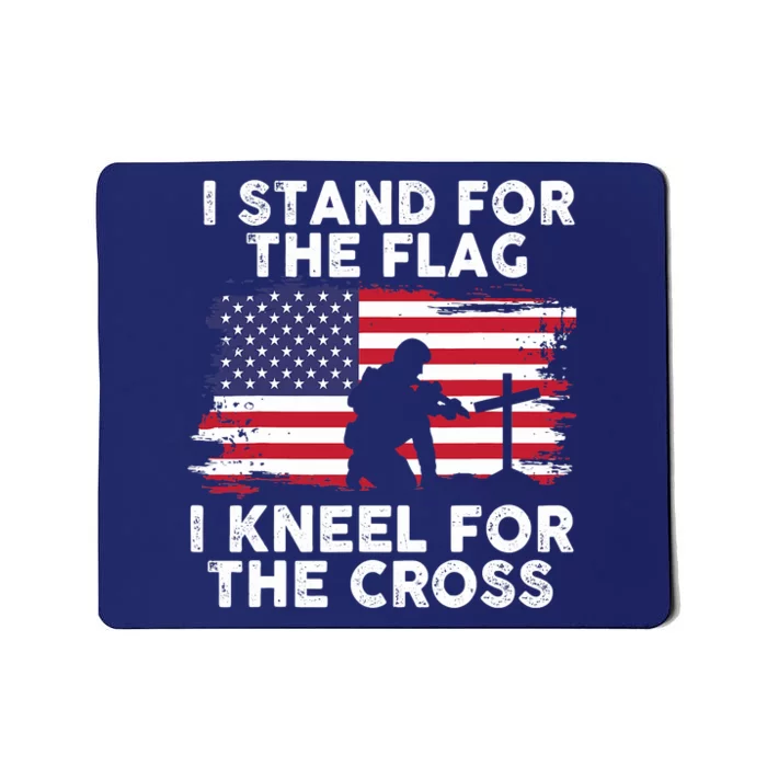 I Stand For The Flag Memorial Day For 4th Of July Mousepad