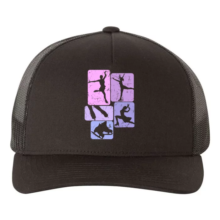 Ice Skating Figure Skater Girl Wo Yupoong Adult 5-Panel Trucker Hat