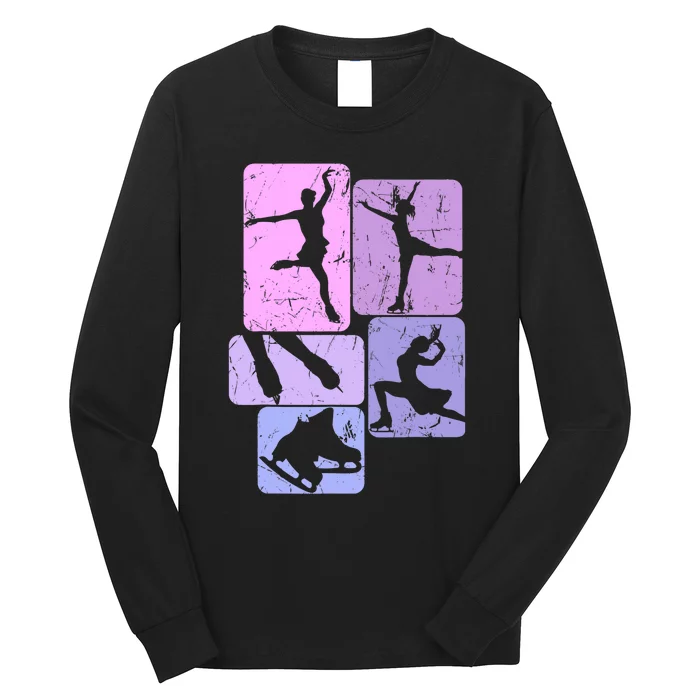 Ice Skating Figure Skater Girl Wo Long Sleeve Shirt