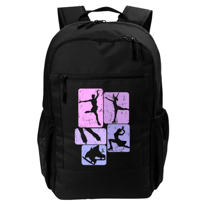 Ice Skating Figure Skater Girl Wo Daily Commute Backpack