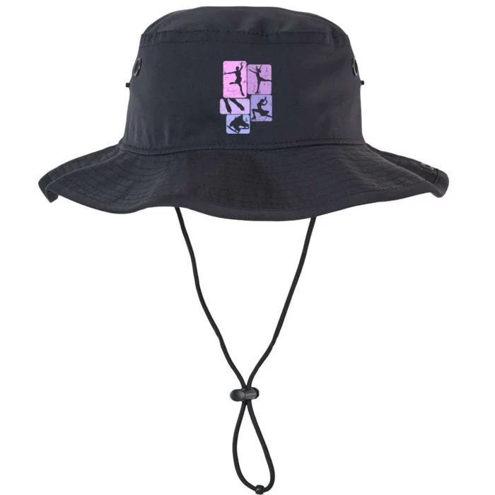 Ice Skating Figure Skater Girl Wo Legacy Cool Fit Booney Bucket Hat