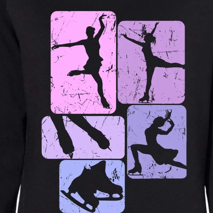 Ice Skating Figure Skater Girl Wo Womens California Wash Sweatshirt