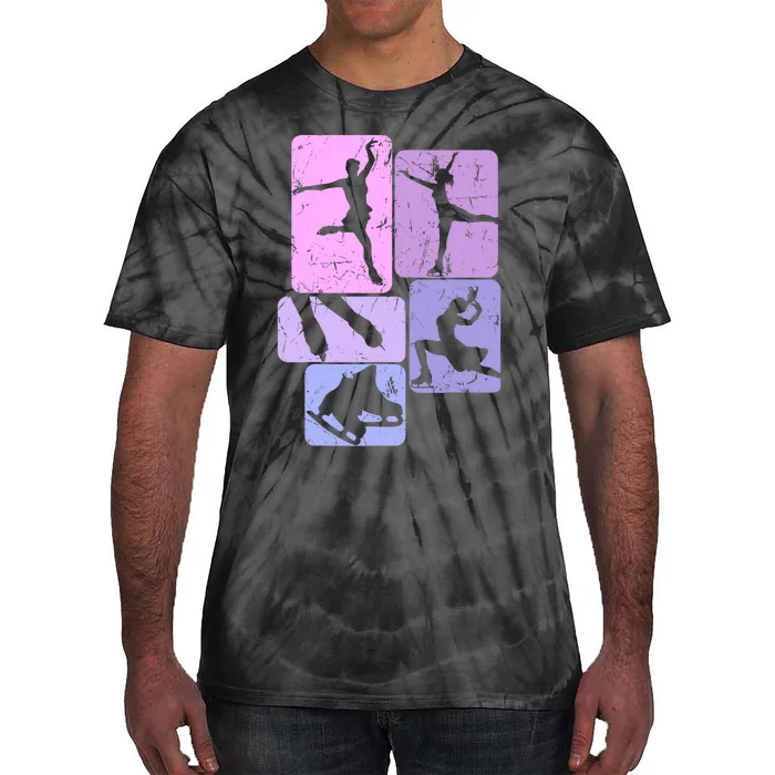 Ice Skating Figure Skater Girl Wo Tie-Dye T-Shirt