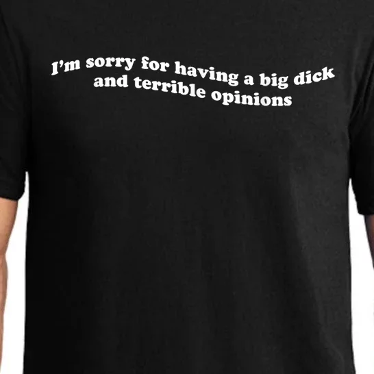 Im Sorry For Having A Big Dick And Terrible Opinions Pajama Set