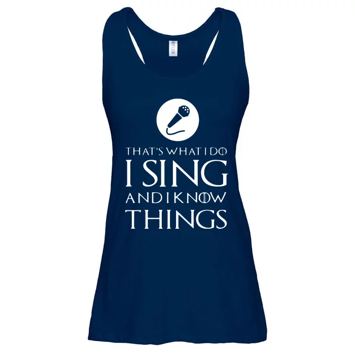 I Sing Funny Singer Singing T Gift Ladies Essential Flowy Tank