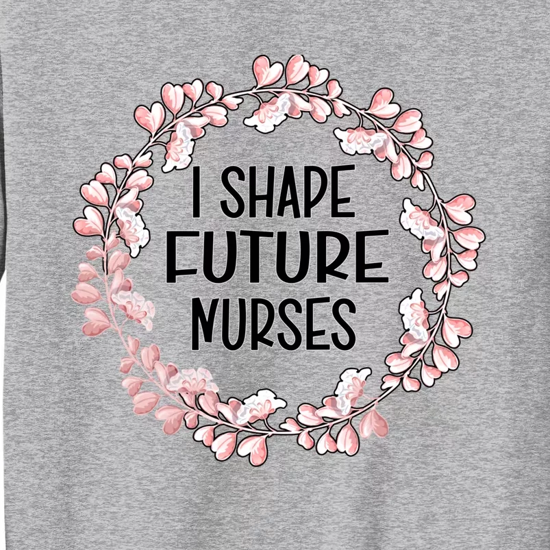 I Shape Future Nurses Clinical Instructor Gift Sweatshirt