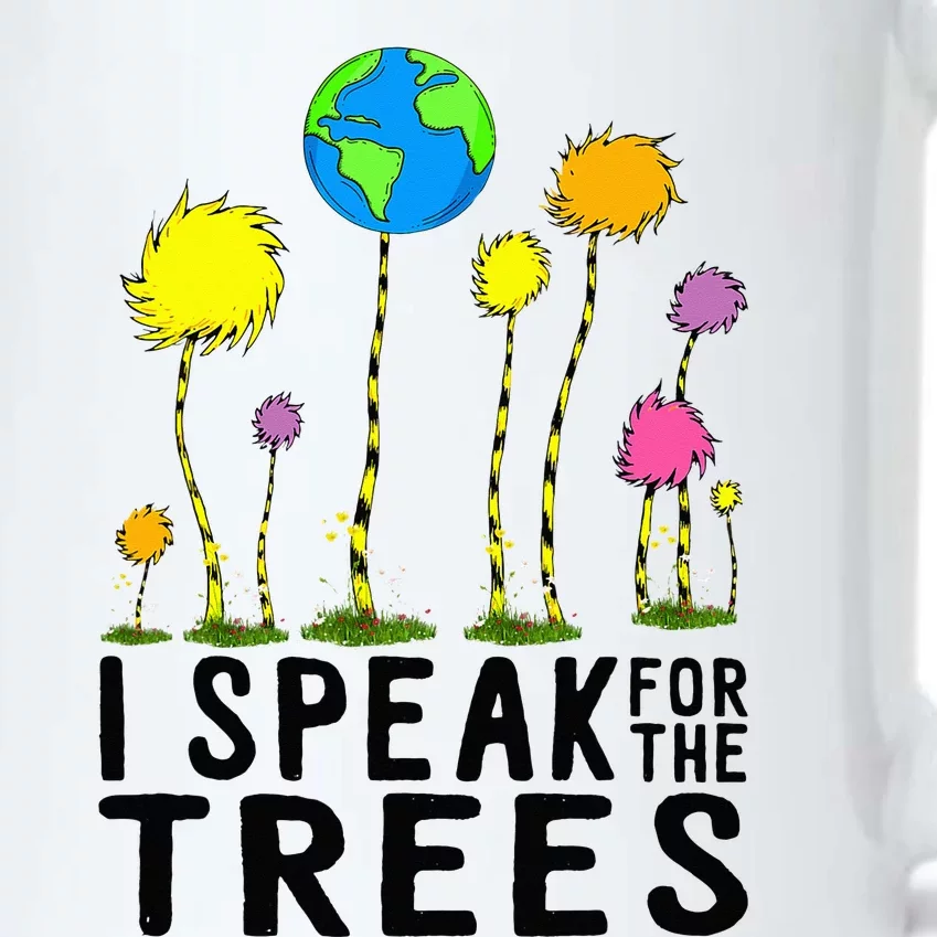 I Speak For Trees Earth Day Save Earth Inspiration hippie Black Color Changing Mug