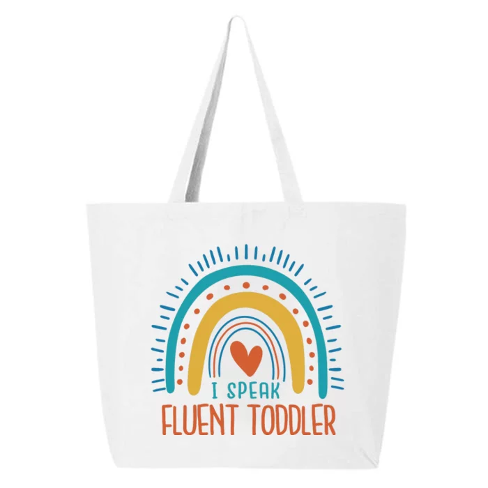 I Speak Fluent Toddler Funny 25L Jumbo Tote