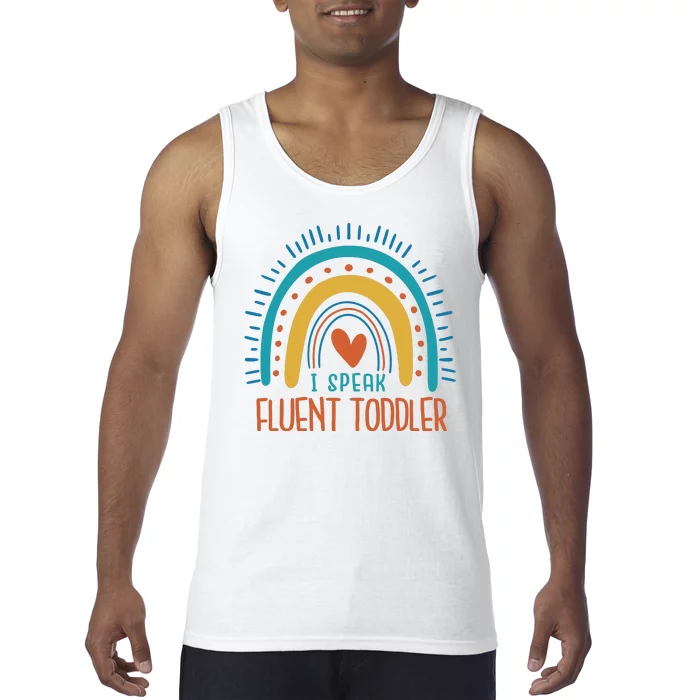 I Speak Fluent Toddler Funny Tank Top