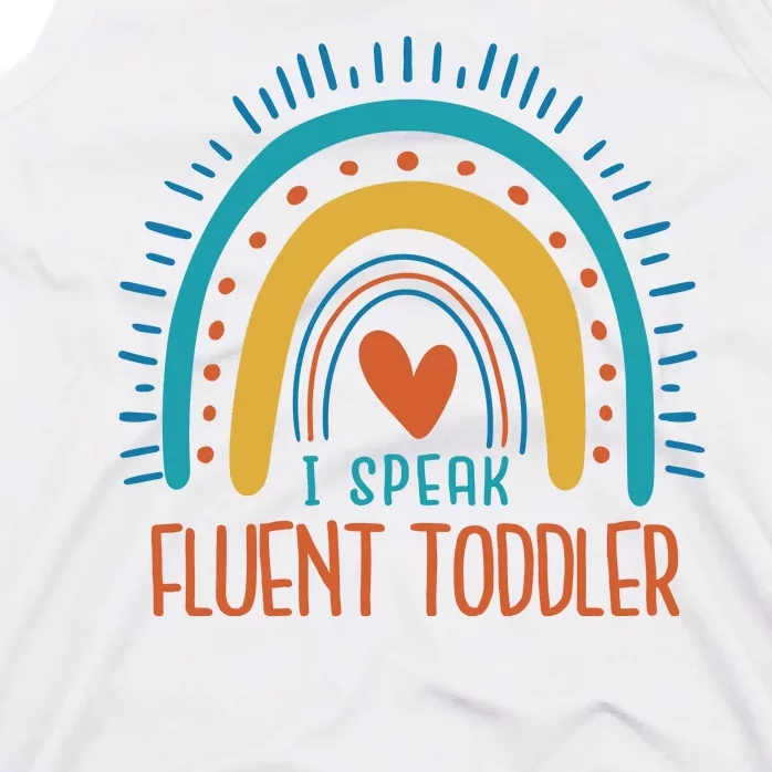 I Speak Fluent Toddler Funny Tank Top