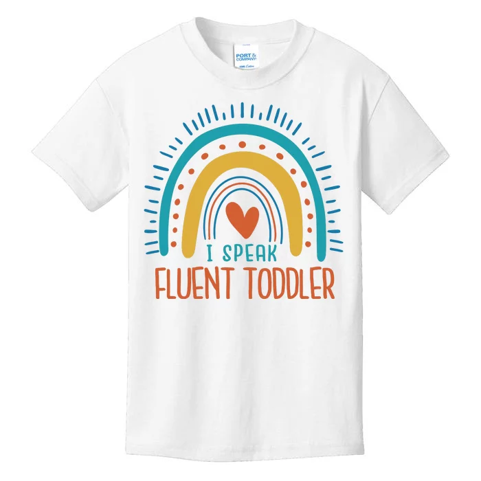 I Speak Fluent Toddler Funny Kids T-Shirt