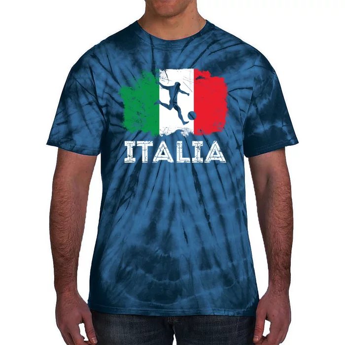 Italian soccer grunge flag Tie-Dye T-Shirt