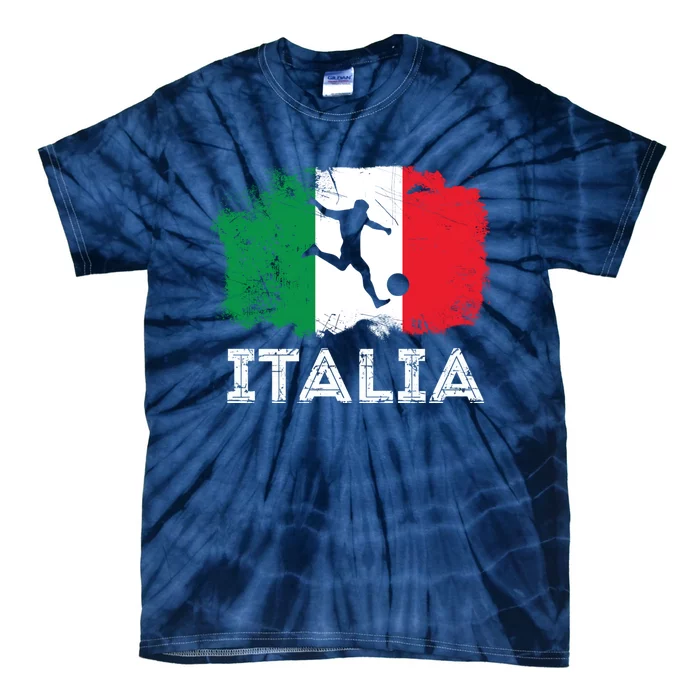 Italian soccer grunge flag Tie-Dye T-Shirt