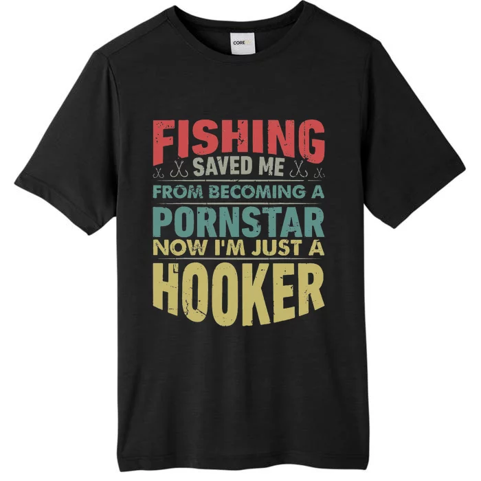 I'm So Good With Rod I Make Fish Come, Fishing Costume ChromaSoft Performance T-Shirt