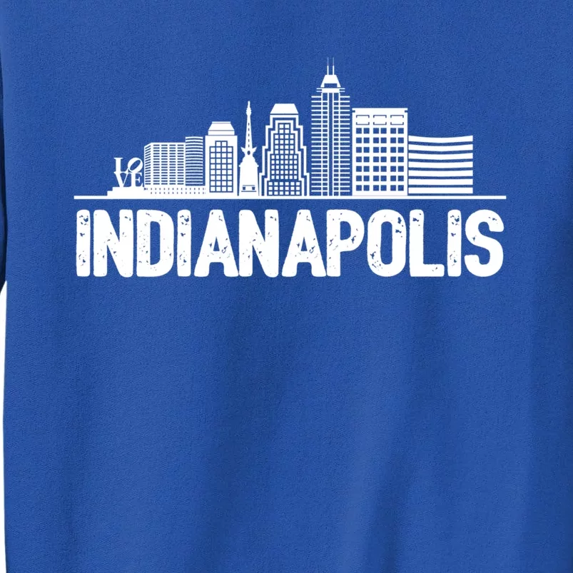 Indianapolis Skyline Gift Tall Sweatshirt