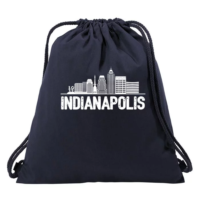 Indianapolis Skyline Gift Drawstring Bag