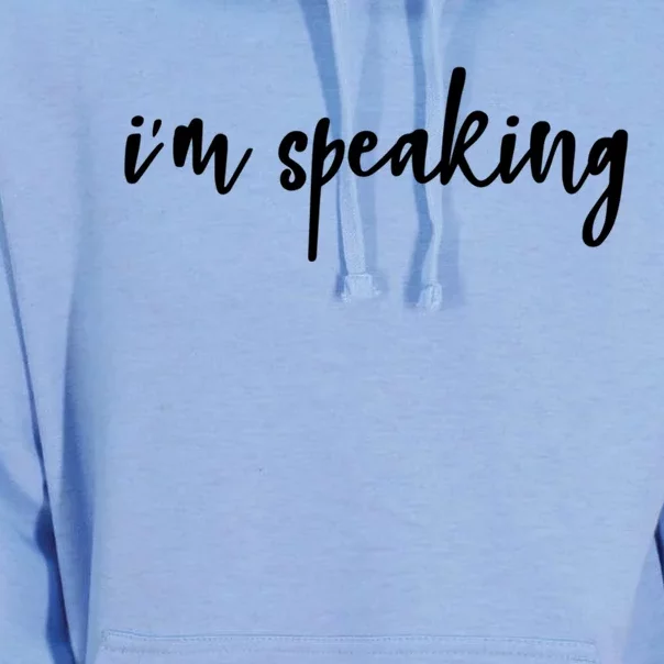 I'm Speaking Girls Teens Gift Unisex Surf Hoodie