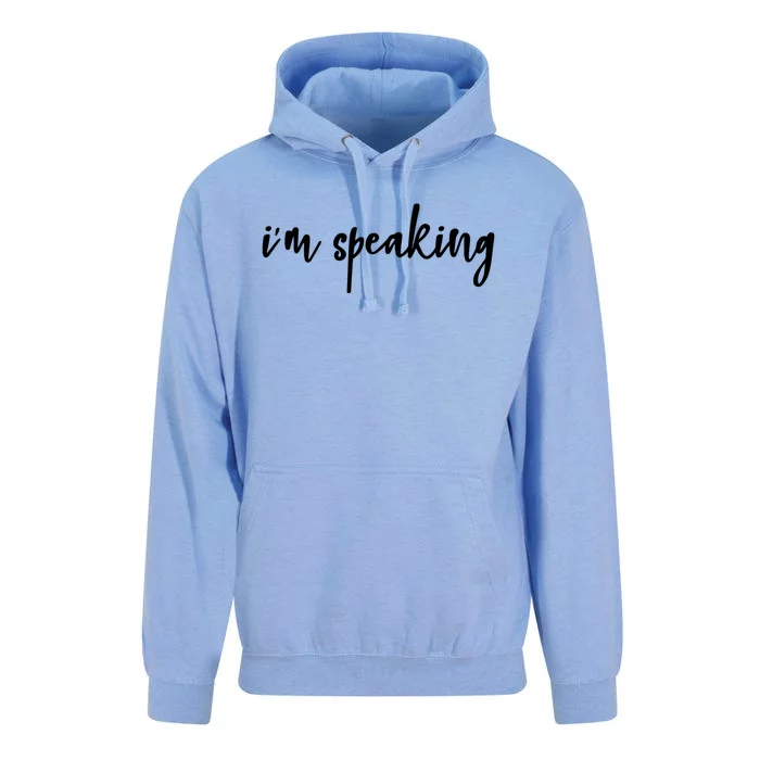 I'm Speaking Girls Teens Gift Unisex Surf Hoodie