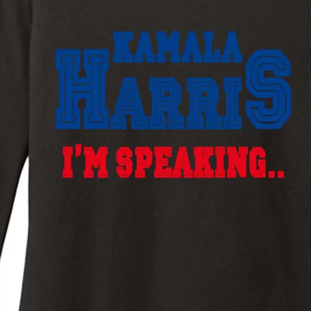 IM Speaking Gift Vice President Kamala Harris 2020 Gift Womens CVC Long Sleeve Shirt