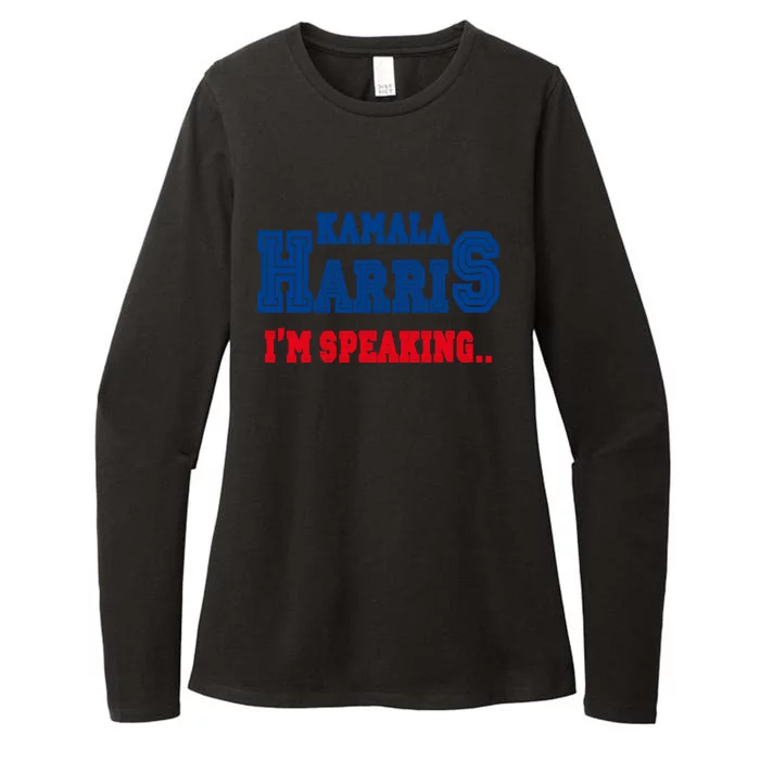 IM Speaking Gift Vice President Kamala Harris 2020 Gift Womens CVC Long Sleeve Shirt