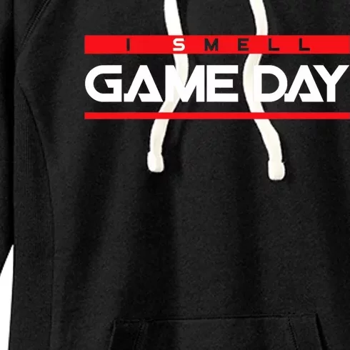 I Smell Game Day Sports Women's Fleece Hoodie