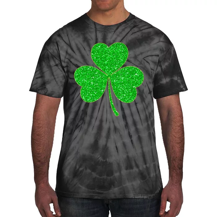 Irish Shamrock Green Clover St Patricks Day Tie-Dye T-Shirt