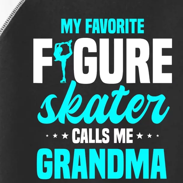 Ice Skating Grandma Skater Ice Skates Sport Toddler Fine Jersey T-Shirt