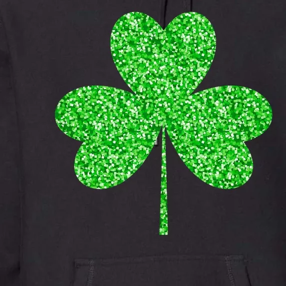 Irish Shamrock Green Clover St Patricks Day Premium Hoodie