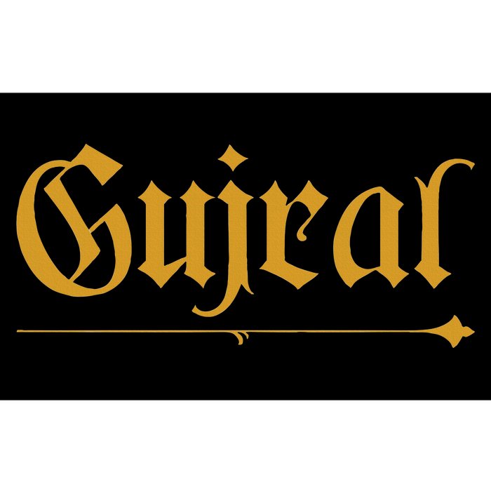 India Surname Gujral Family Hindi Indian Last Name Bumper Sticker