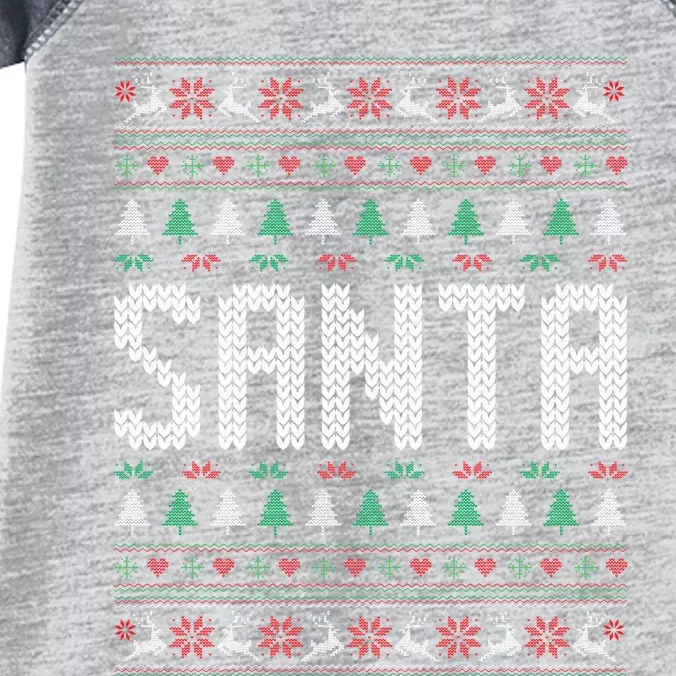 I'm So Good Santa Came Twice Ugly Xmas Couples Matching Swea Infant Baby Jersey Bodysuit