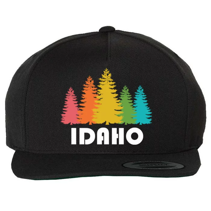 Idaho State Gift Wool Snapback Cap