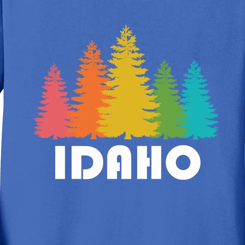 Idaho State Gift Kids Long Sleeve Shirt