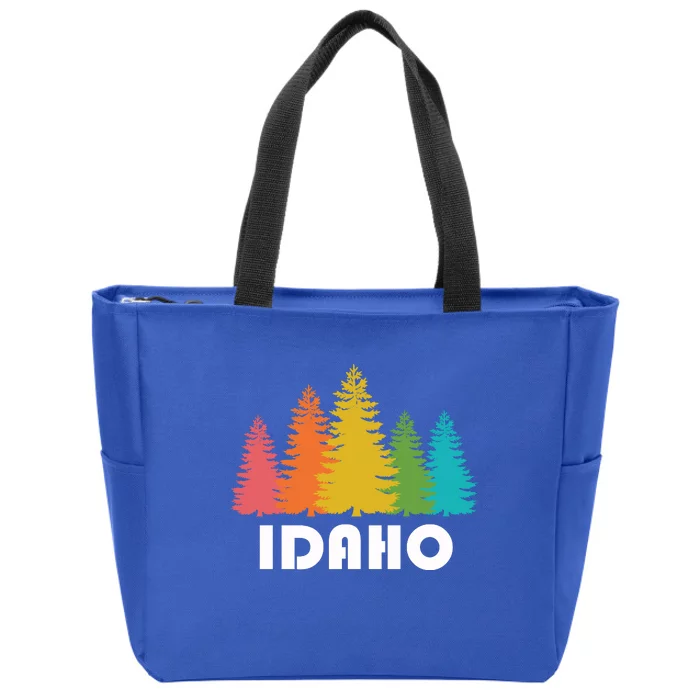 Idaho State Gift Zip Tote Bag