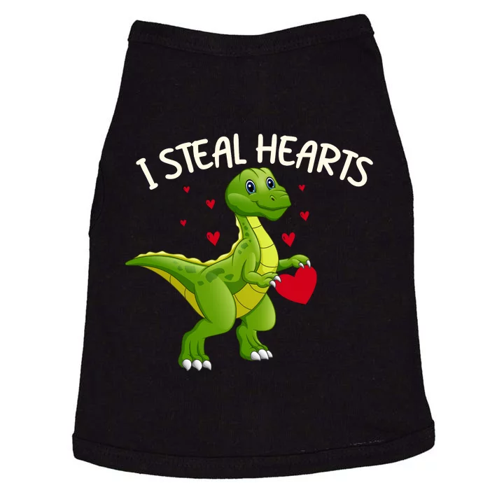 I Steal Hearts Valentine's Day Funny Doggie Tank