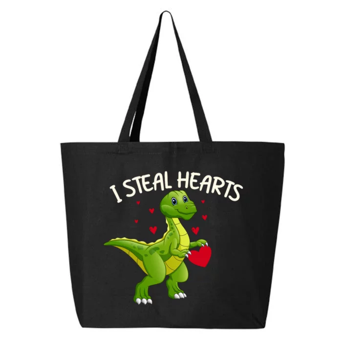 I Steal Hearts Valentine's Day Funny 25L Jumbo Tote