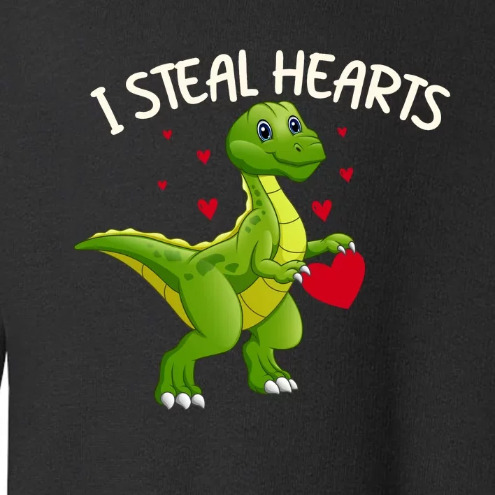 I Steal Hearts Valentine's Day Funny Toddler Sweatshirt