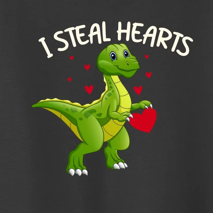 I Steal Hearts Valentine's Day Funny Toddler T-Shirt