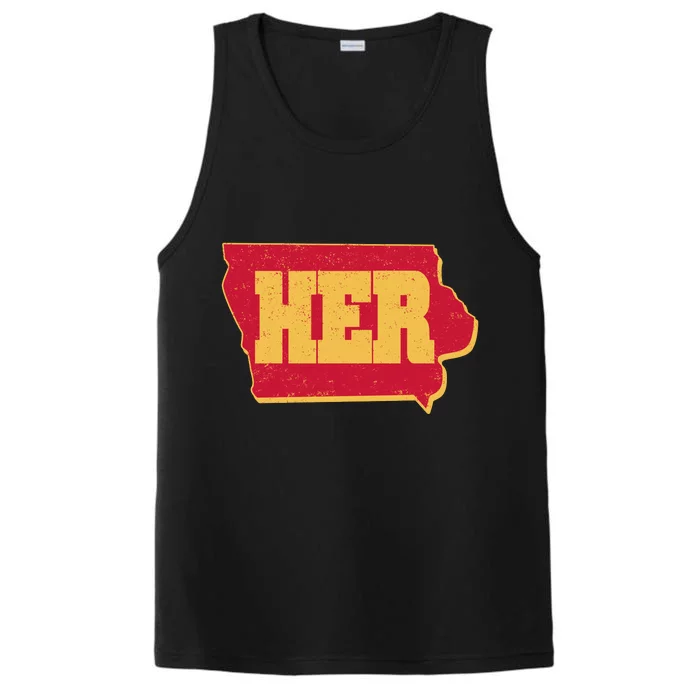 Iowa State Her Basketball Sports Fan Performance Tank