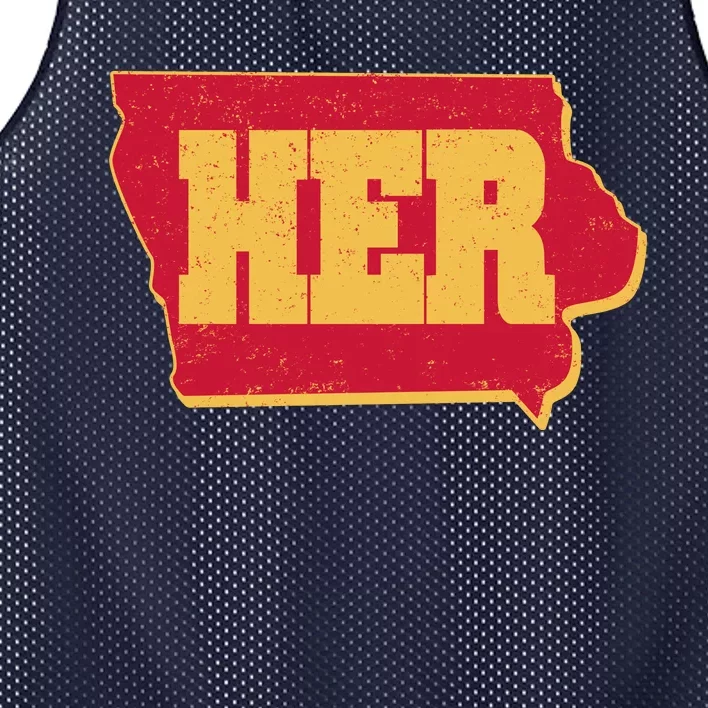 Iowa State Her Basketball Sports Fan Mesh Reversible Basketball Jersey Tank