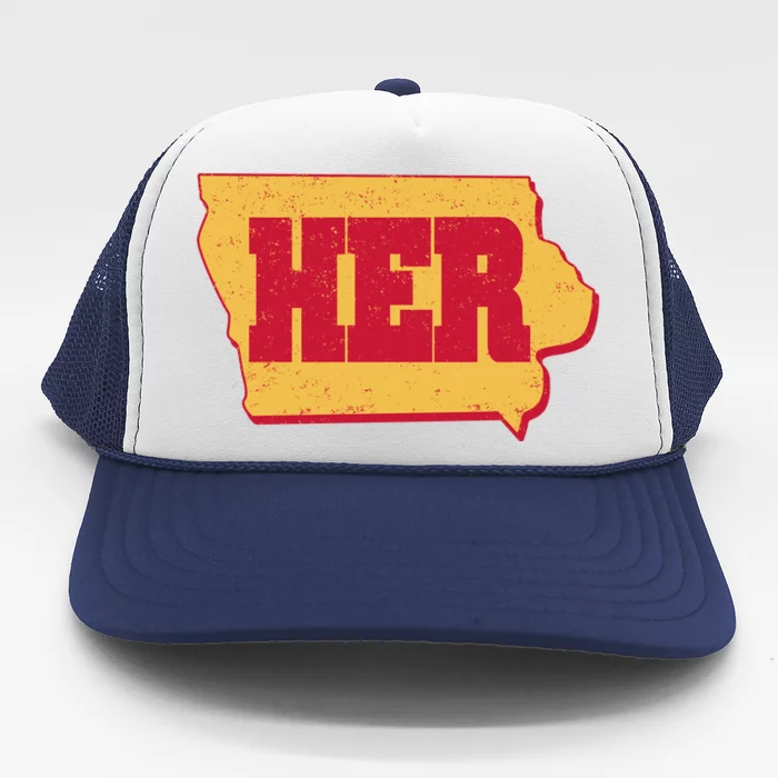 Iowa State Her Basketball Sports Fan Trucker Hat