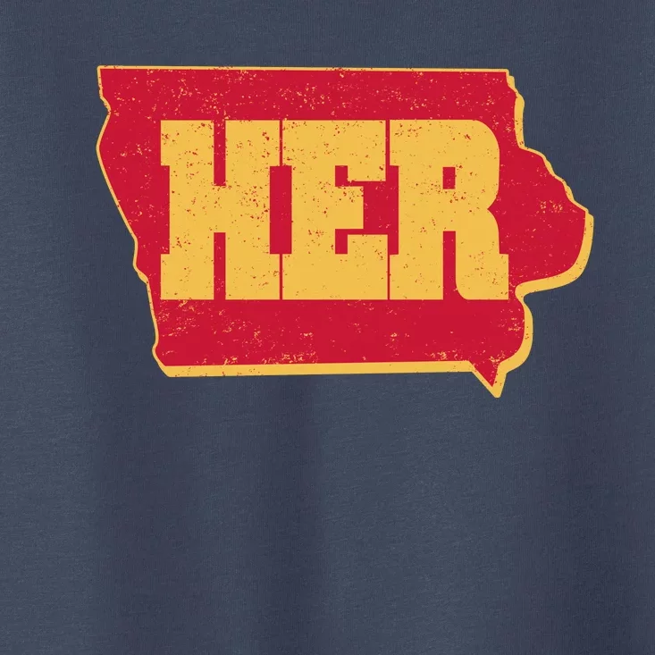 Iowa State Her Basketball Sports Fan Toddler T-Shirt