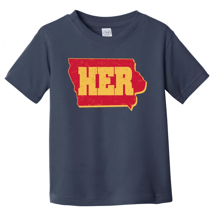 Iowa State Her Basketball Sports Fan Toddler T-Shirt