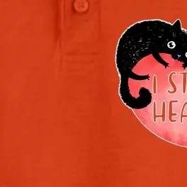 I Steal Hearts Cute Cat Valentin Quote Gift Dry Zone Grid Performance Polo