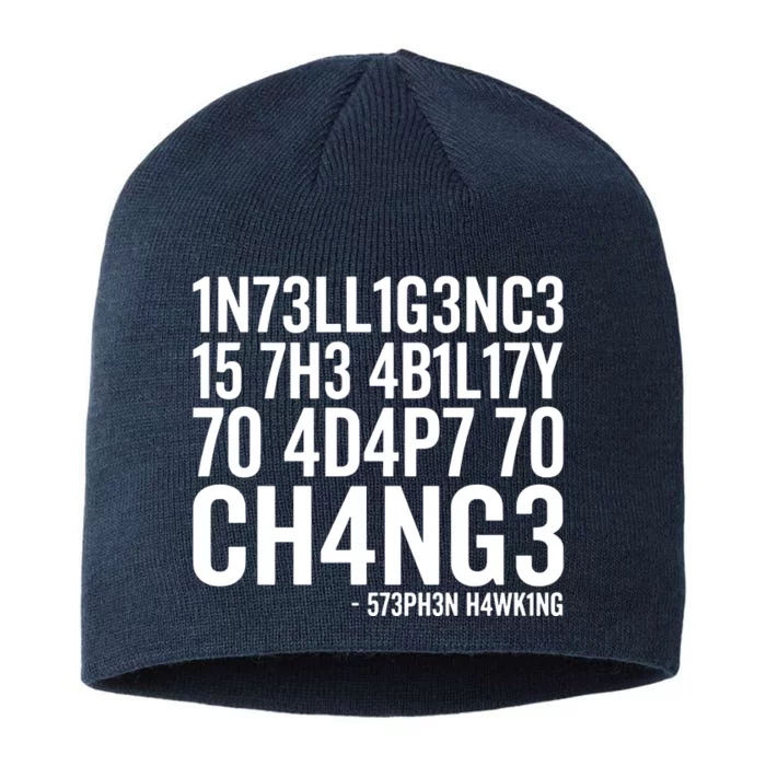 Intelligence Stephen Hawking 8 1/2in Sustainable Knit Beanie