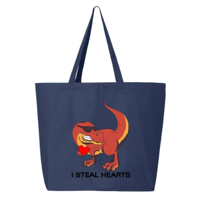 I Steal Hearts Dino Rex Funny Gift 25L Jumbo Tote