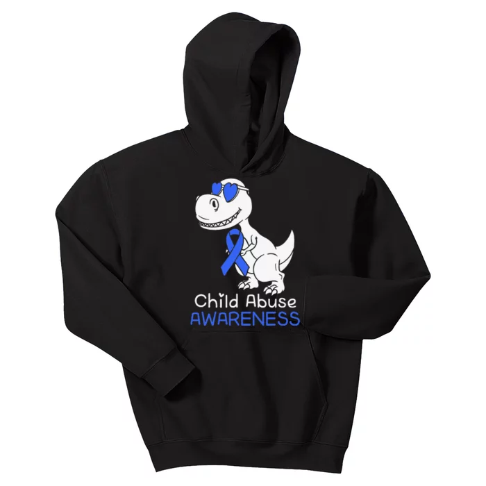 It Shouldn't Hurt To Be A Child Abuse Prevention Awareness Kids Hoodie